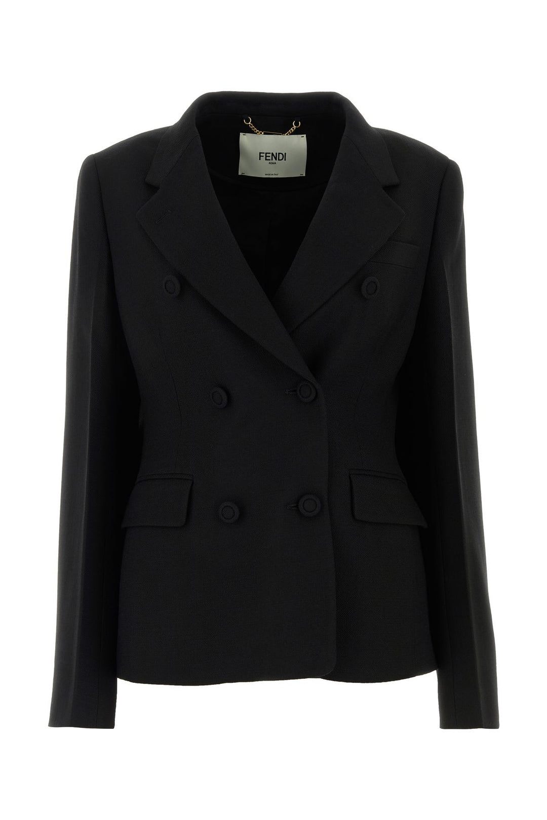 Black wool blend Fendi X Stefano Pilati blazer