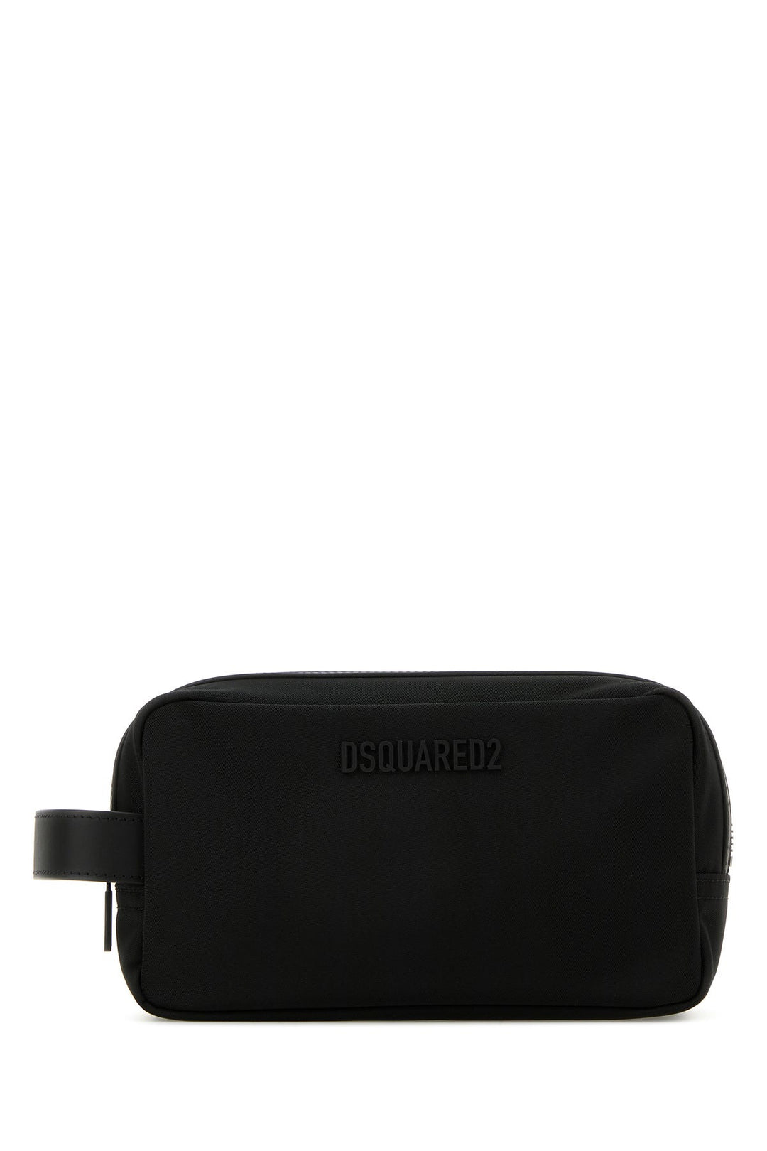 Black canvas beauty case