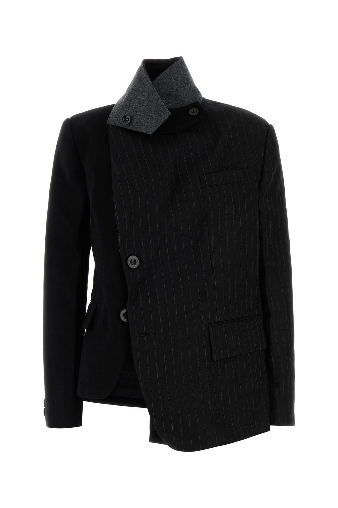 Black wool blazer