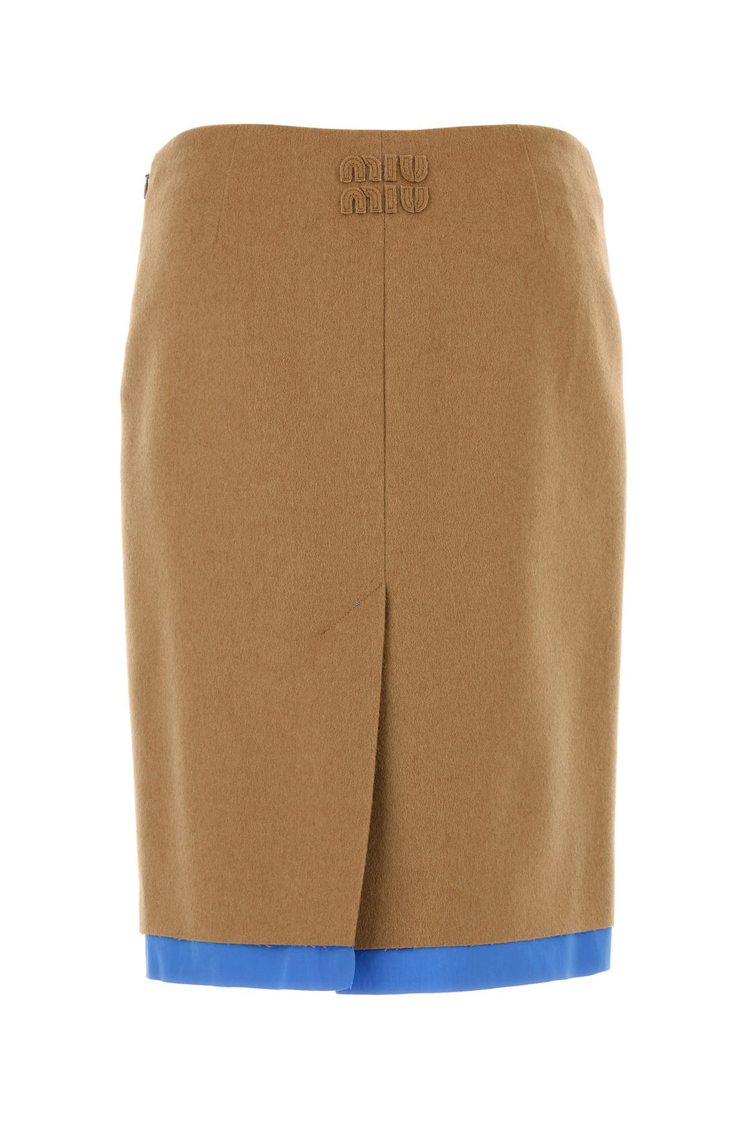 Beige camel skirt
