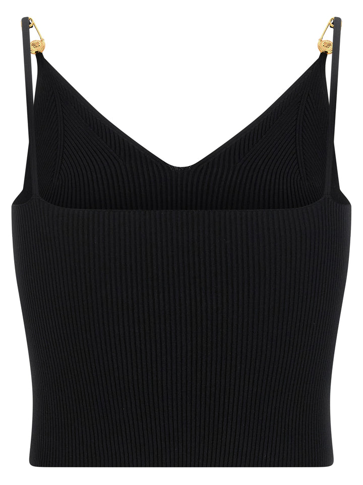 Safety Pin Tops Black