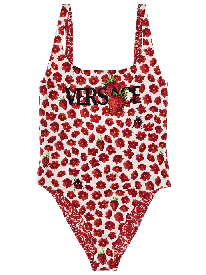 Strawberry Garden Beachwear Multicolor