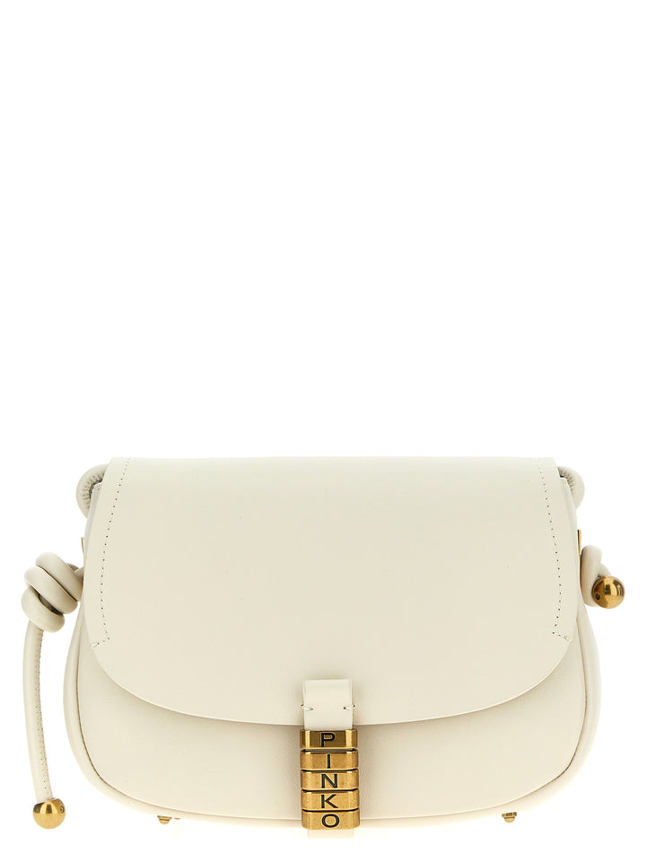 Saddle Mini Crossbody Bags White