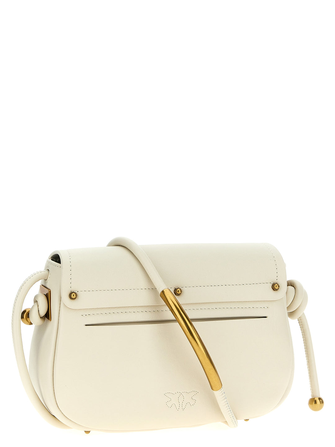 Saddle Mini Crossbody Bags White