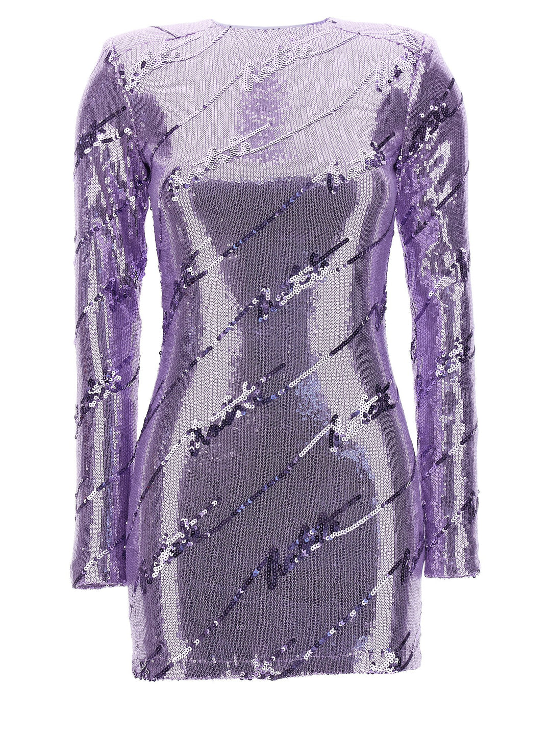 Sequin Mini Dress Dresses Purple