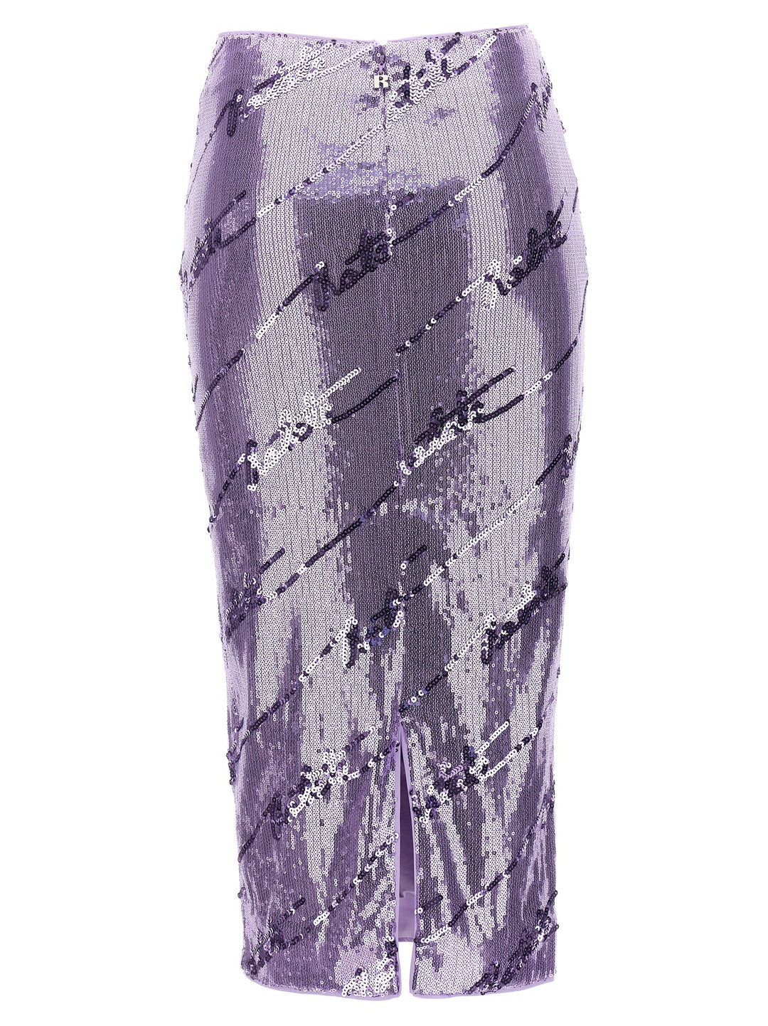 Sequin Midi Skirt Skirts Purple