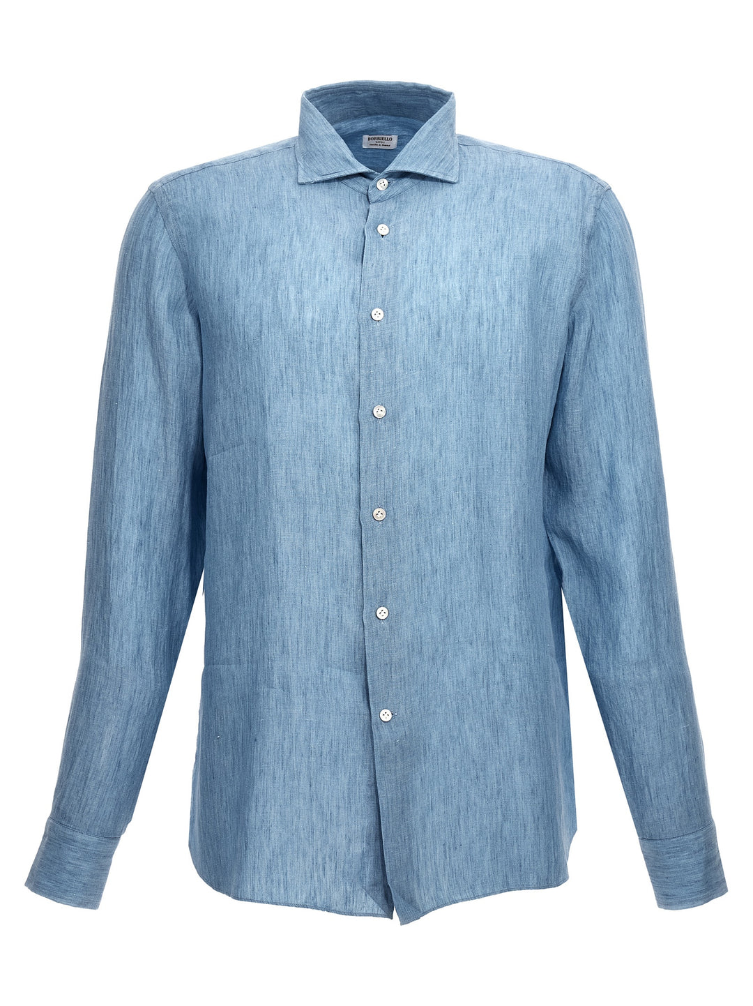 Linen Shirt Shirt, Blouse Light Blue