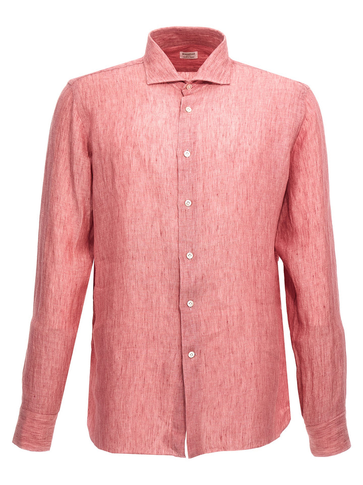 Linen Shirt Shirt, Blouse Pink