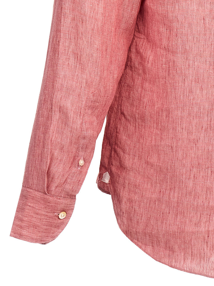 Linen Shirt Shirt, Blouse Pink