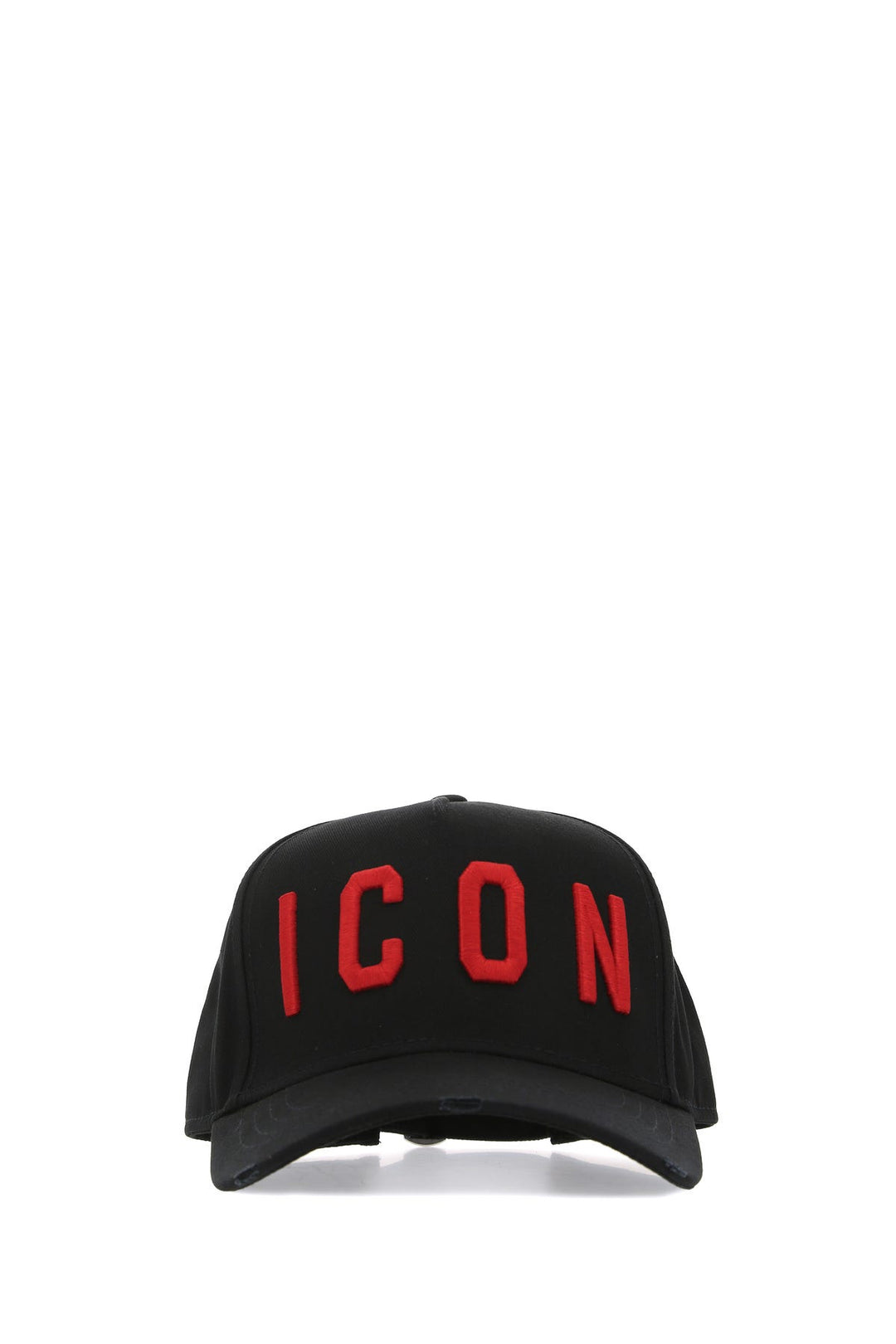Black cotton baseball cap