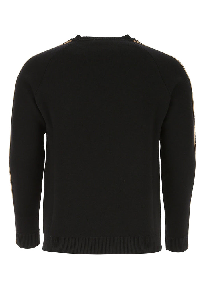 Black wool sweater