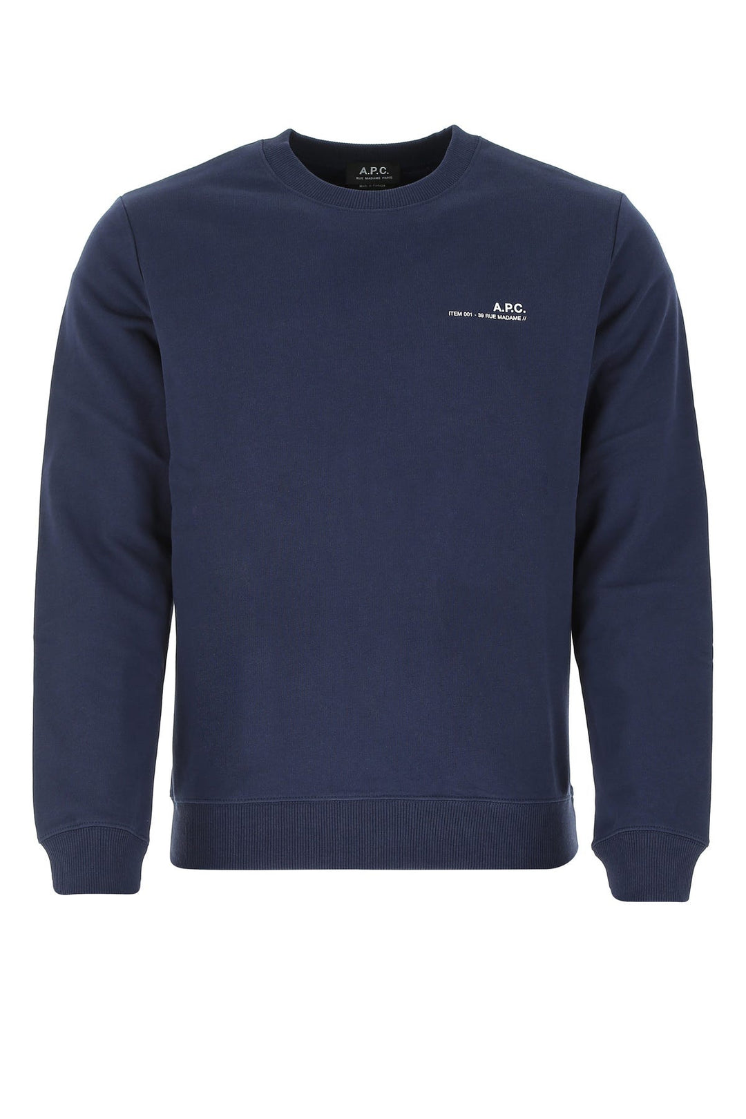 Blue cotton sweatshirt