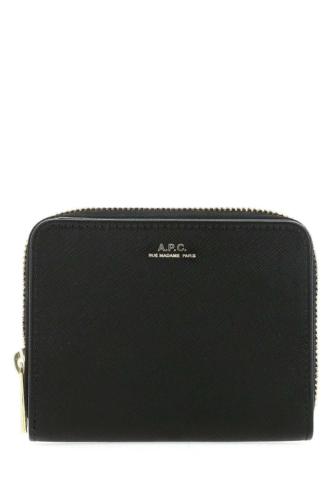 Black leather wallet