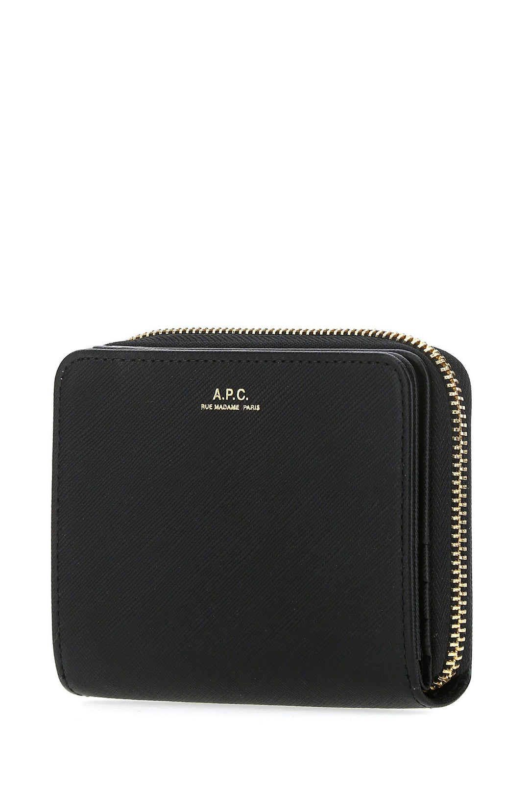 Black leather wallet