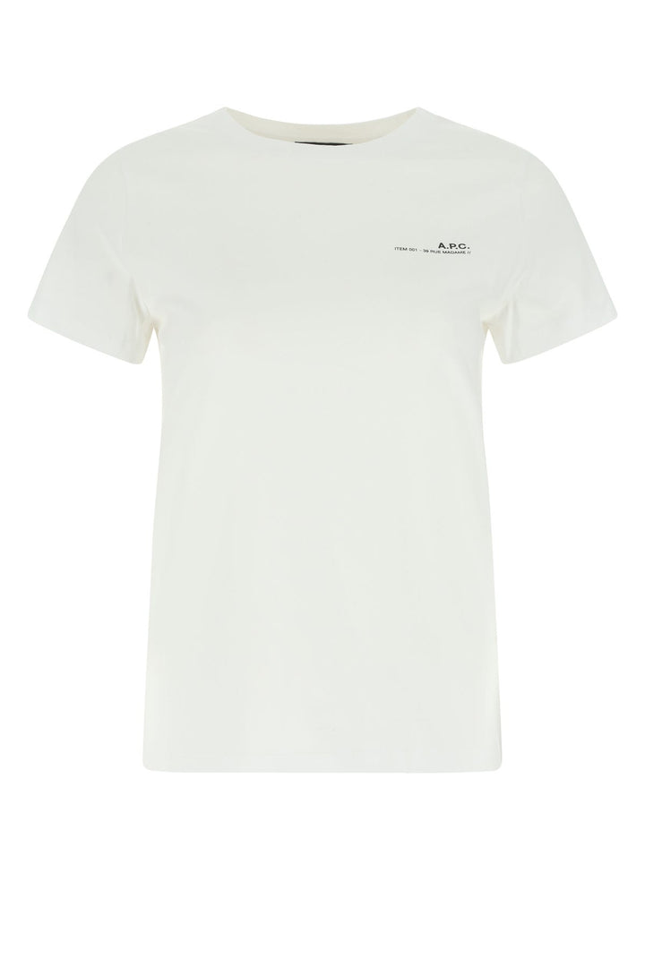 White cotton t-shirt