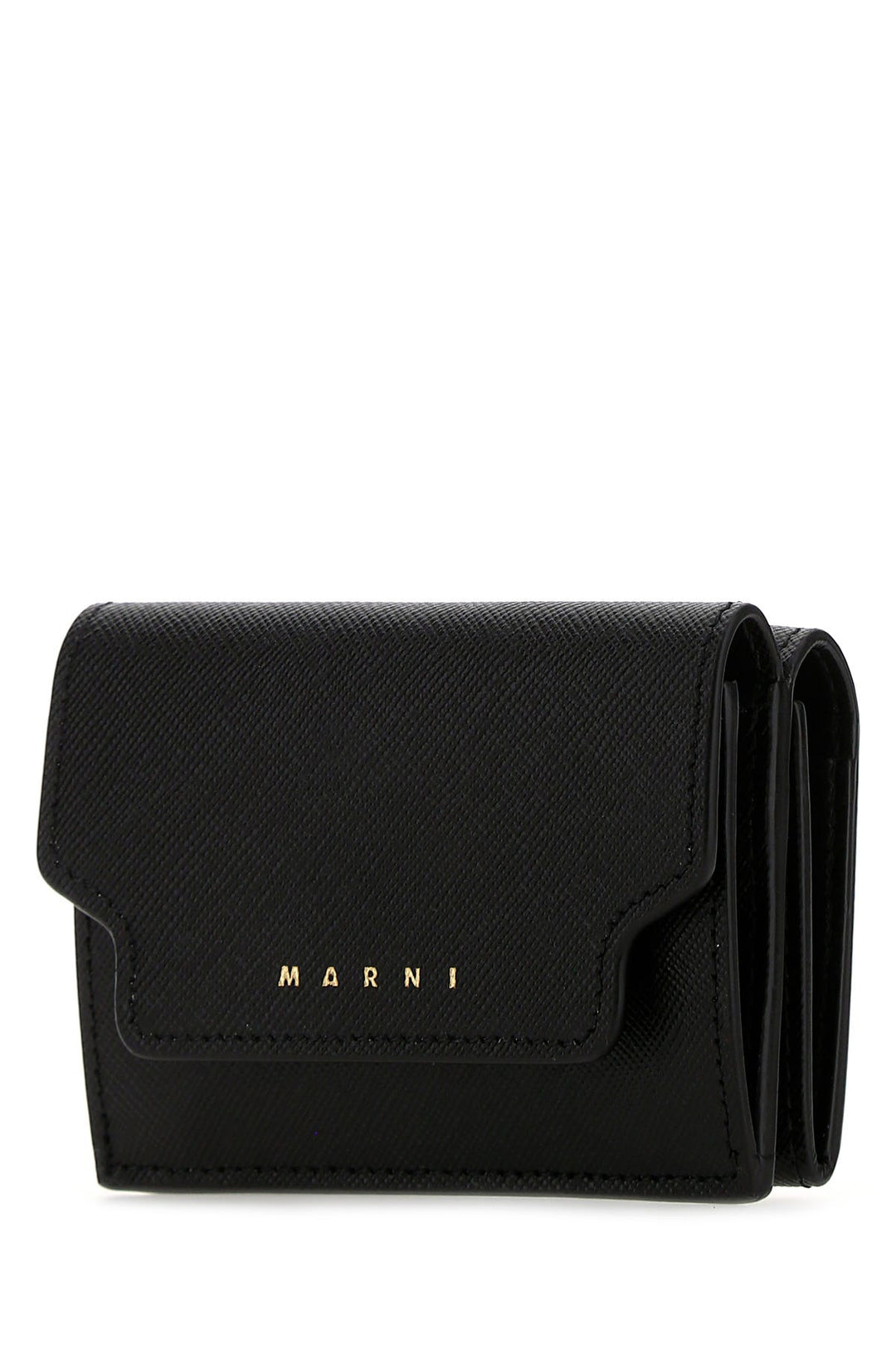 Black leather wallet