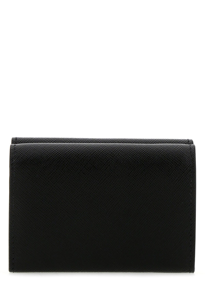 Black leather wallet