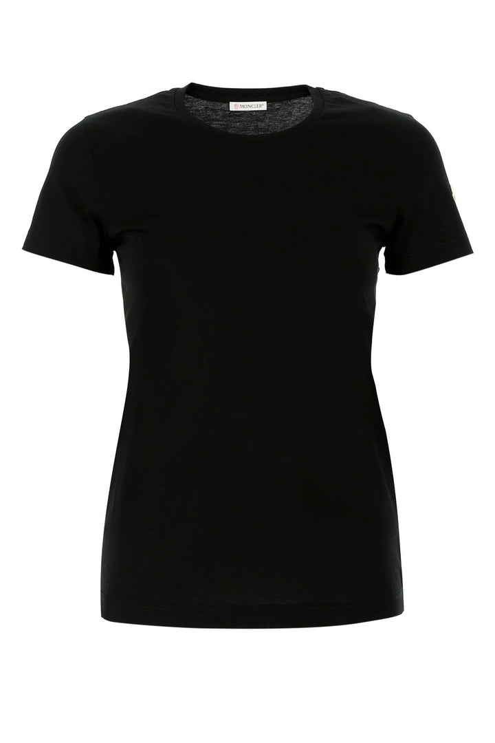 Black cotton t-shirt