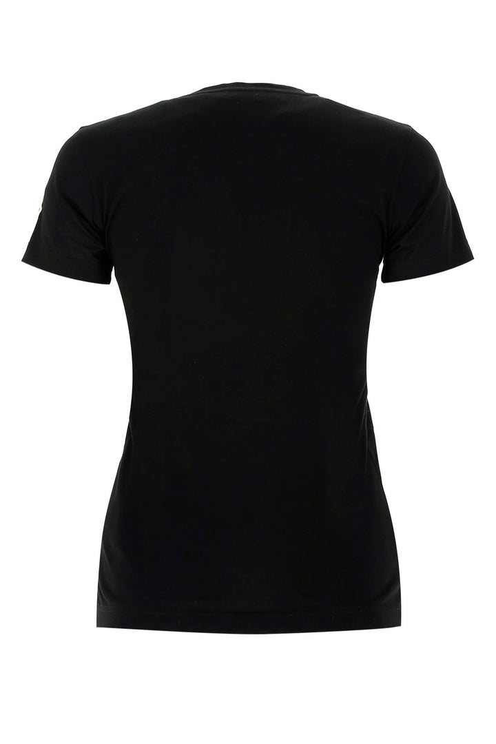 Black cotton t-shirt