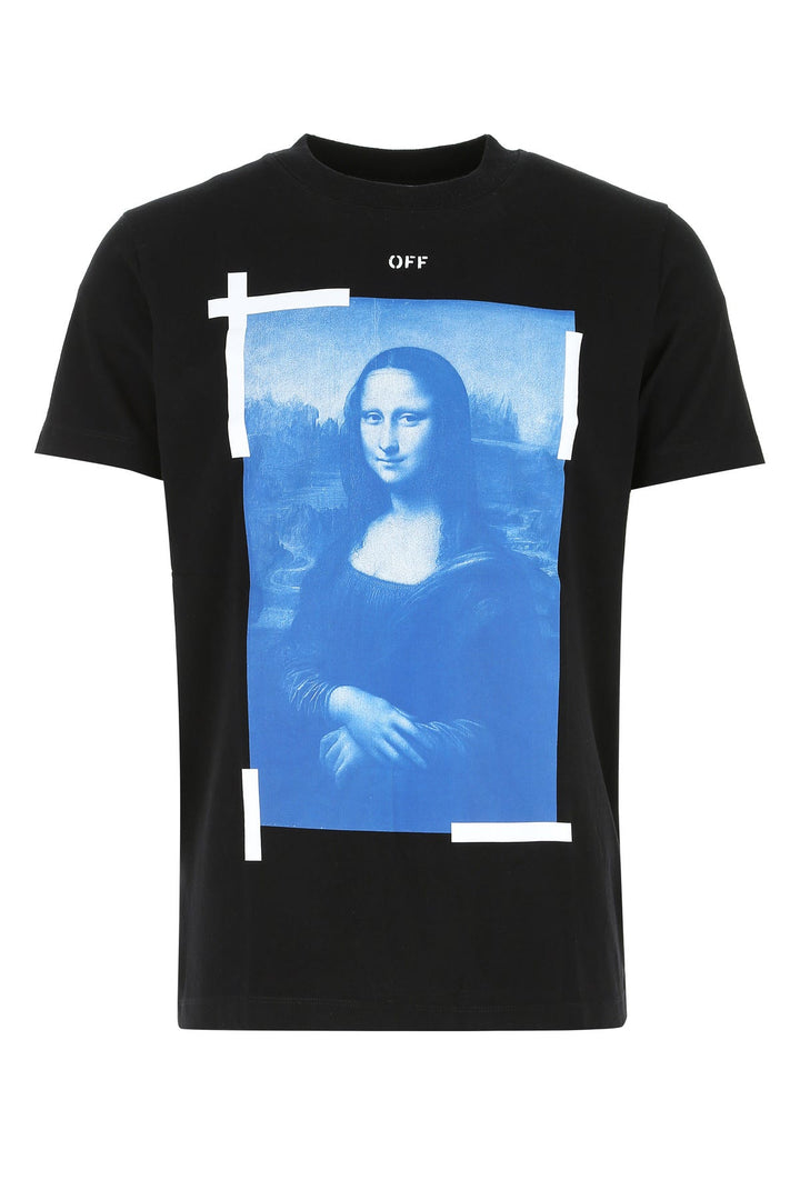 Black cotton t-shirt