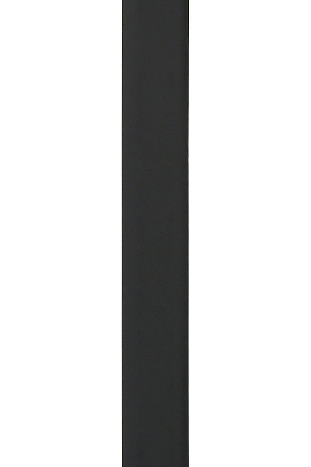 Black leather belt