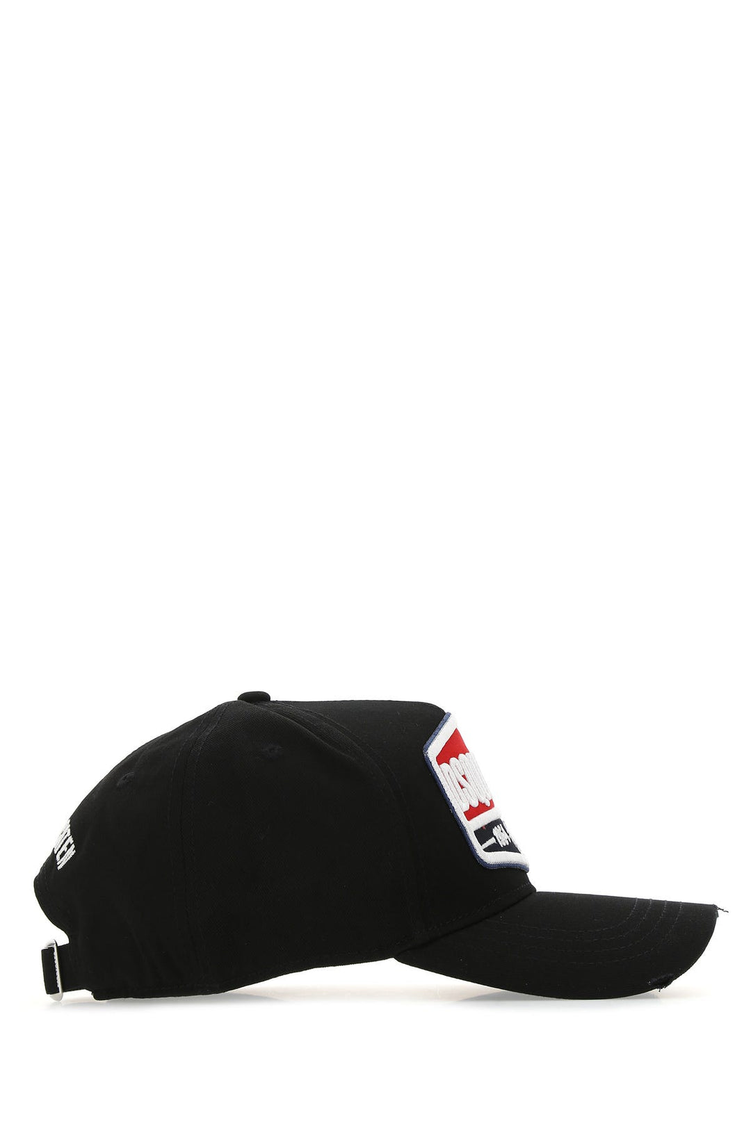 Black cotton baseball cap
