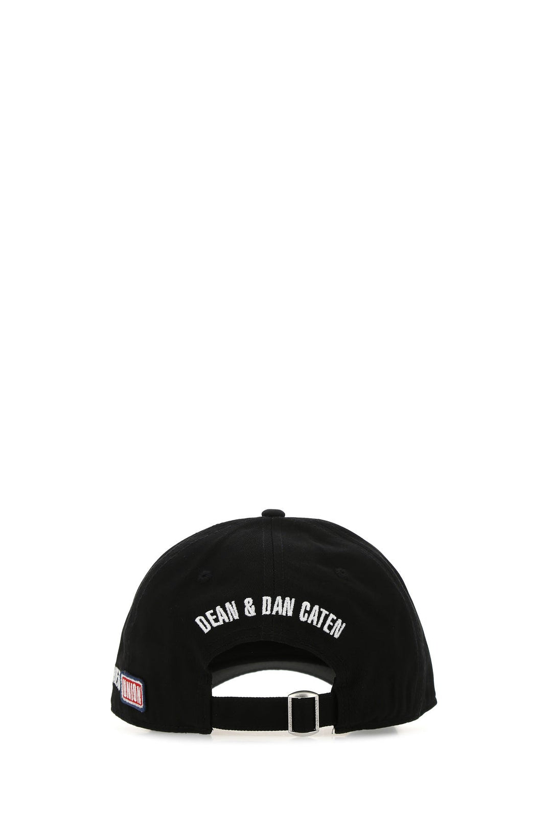Black cotton baseball cap