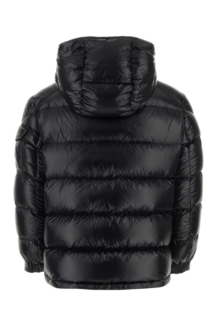Black nylon Montbeliard down jacket
