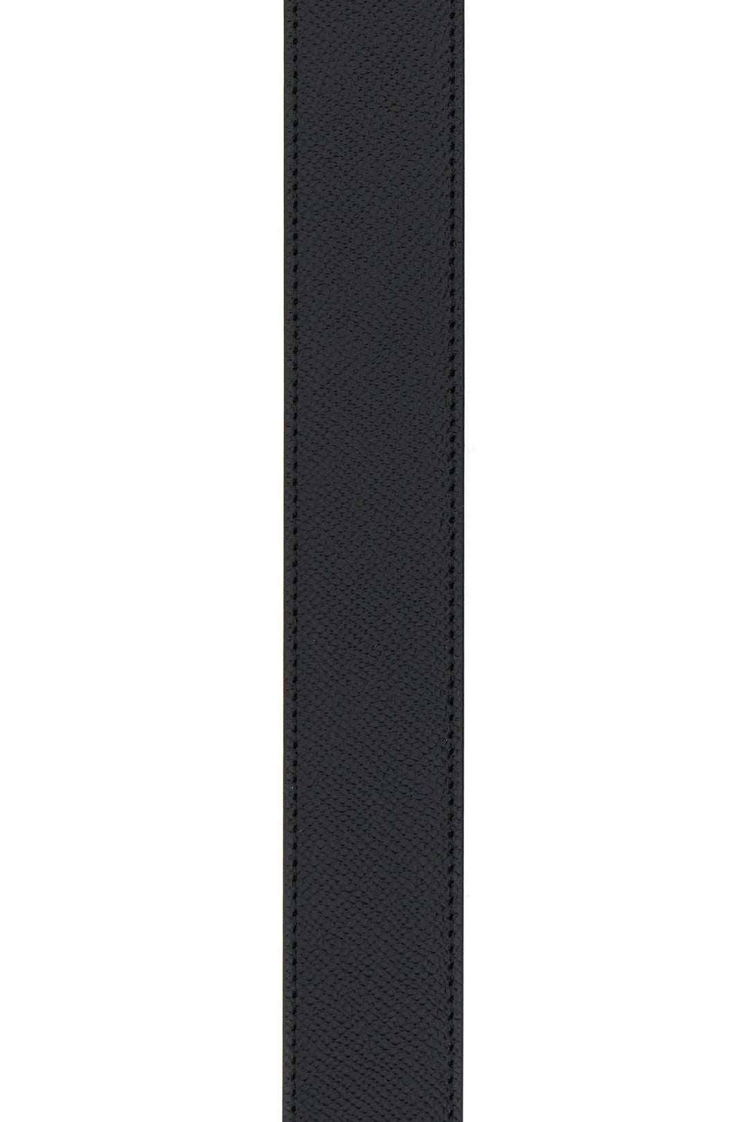 Black leather belt