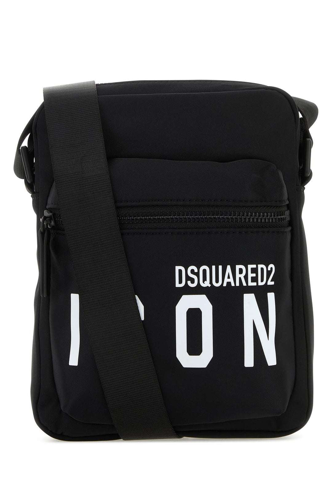 Black fabric Be Icon crossbody bag