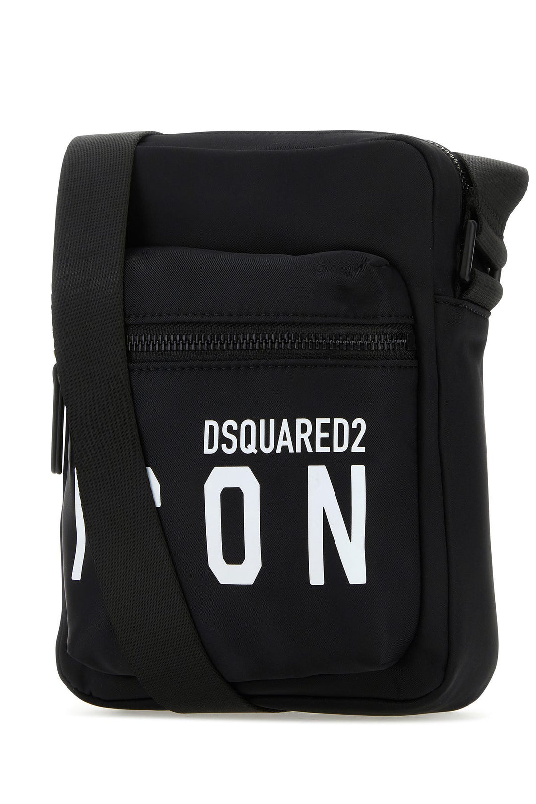 Black fabric Be Icon crossbody bag