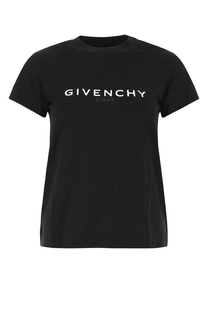 Black cotton t-shirt