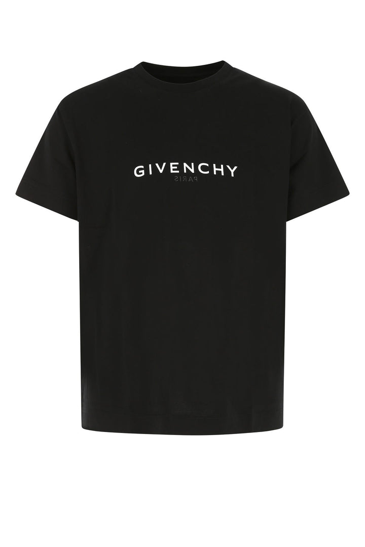 Black cotton oversize t-shirt