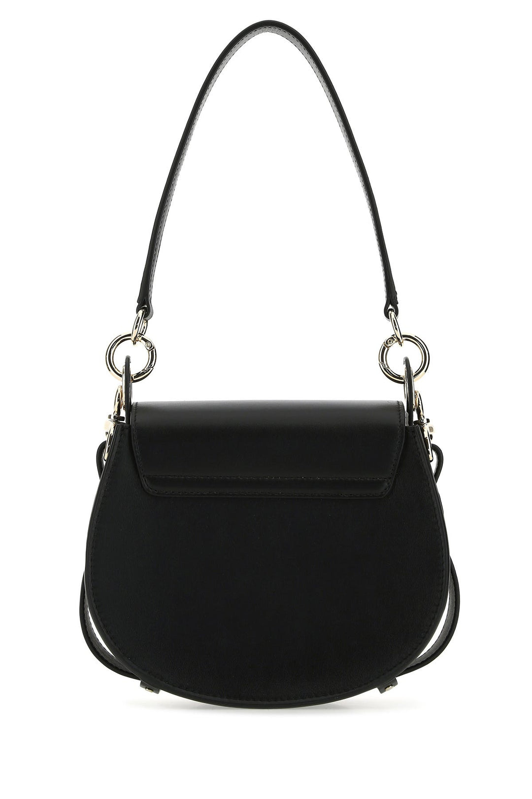 Black leather and suede small Tess handbag