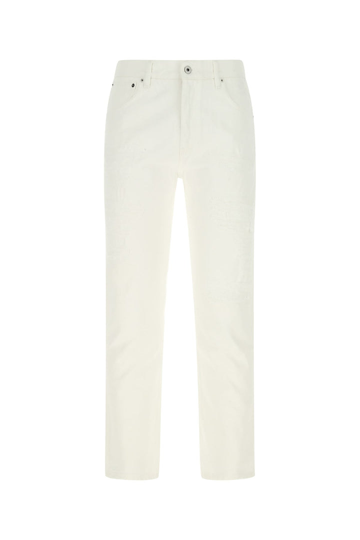 White denim Cheswick jeans