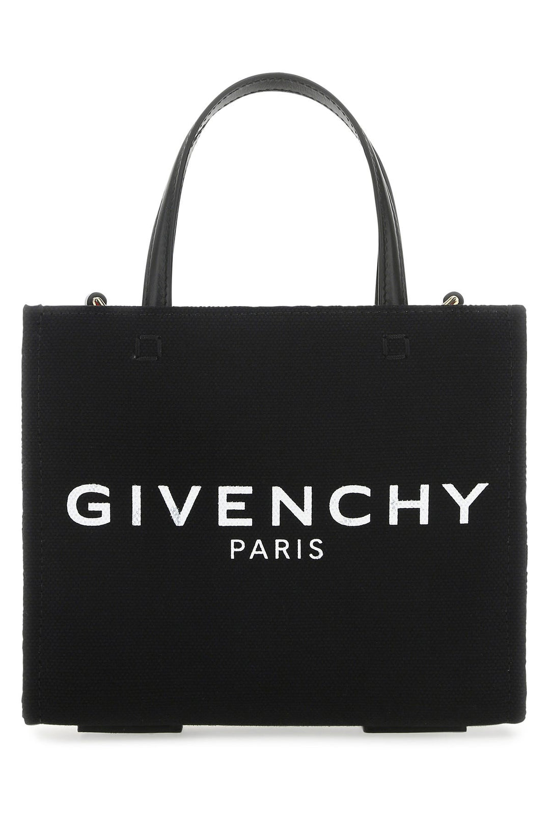 Black canvas G-Tote handbag