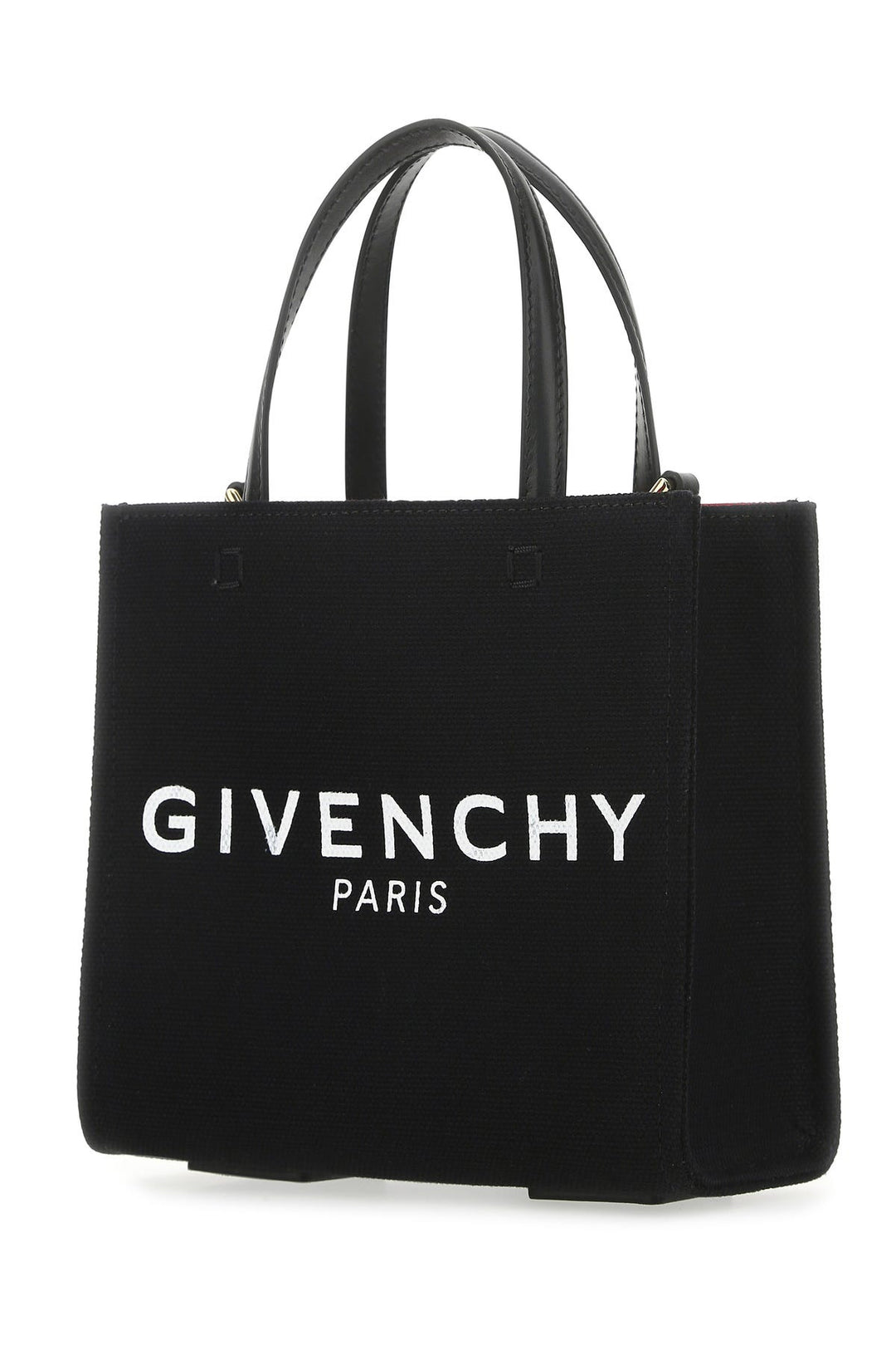 Black canvas G-Tote handbag