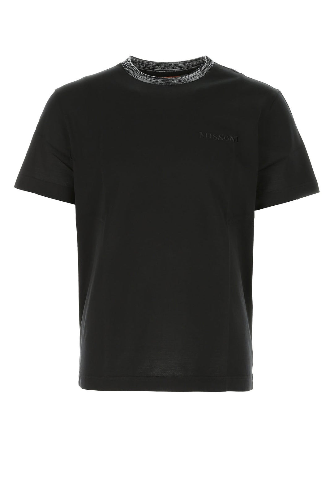 Black cotton t-shirt
