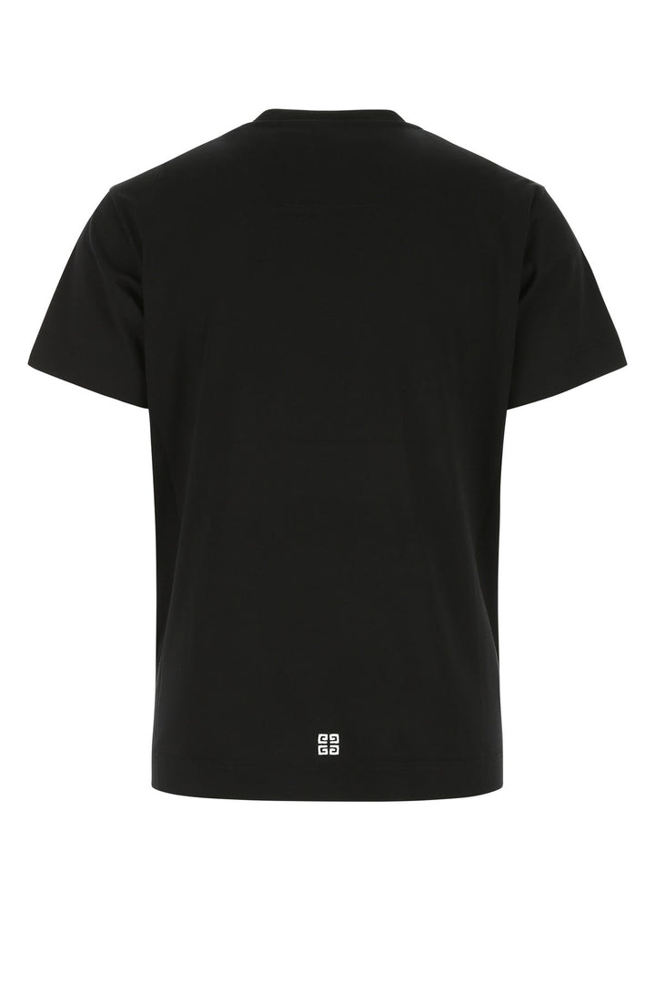 Black cotton t-shirt