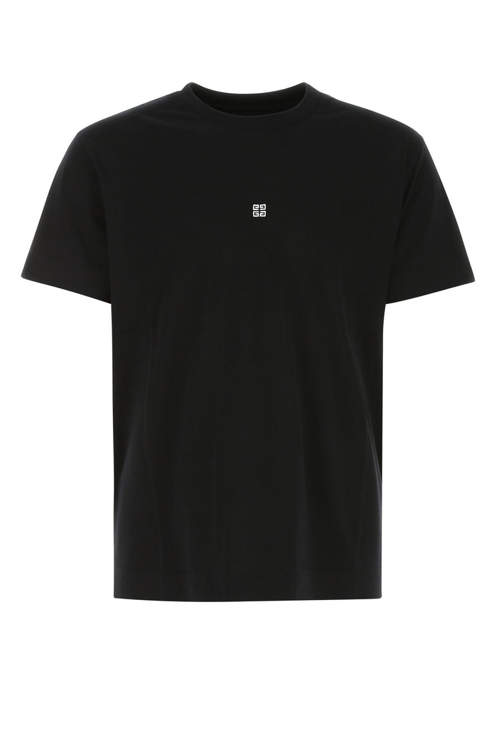 Black cotton t-shirt