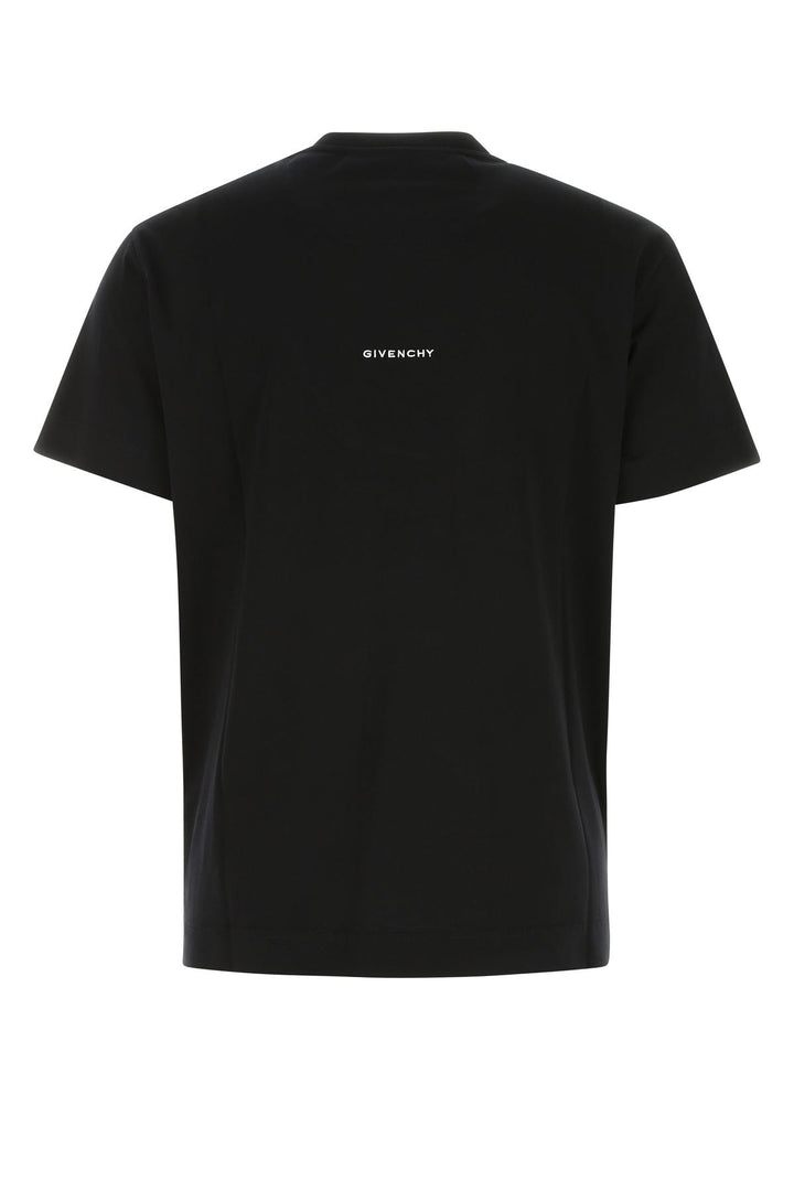 Black cotton t-shirt