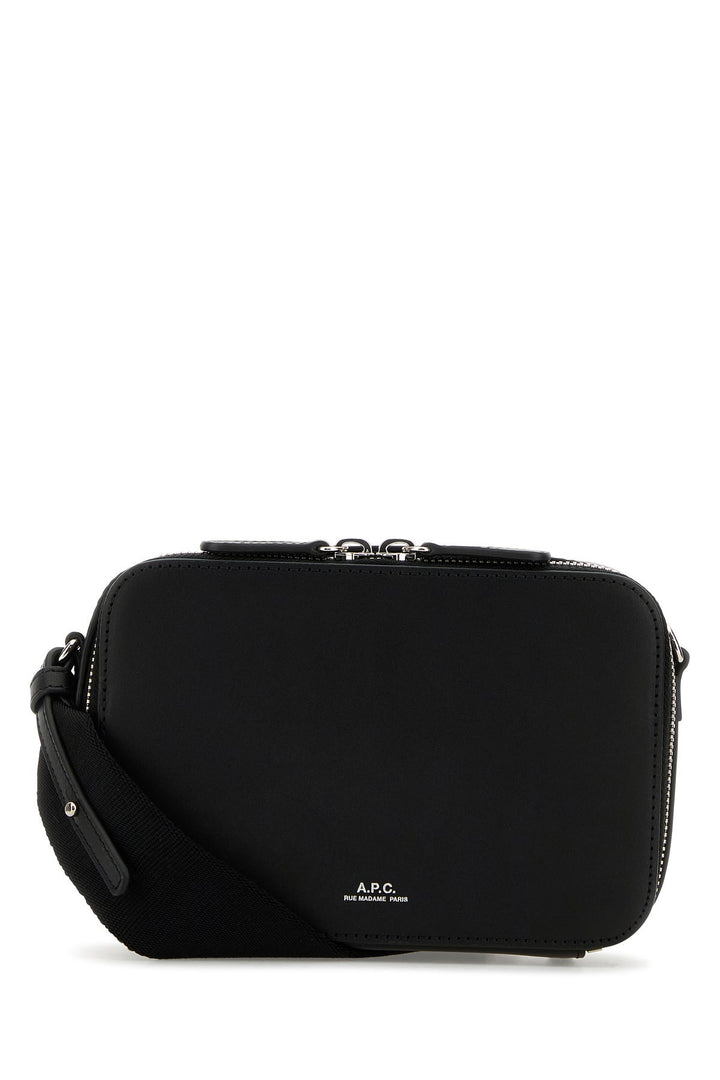 Black leather Soho crossbody bag