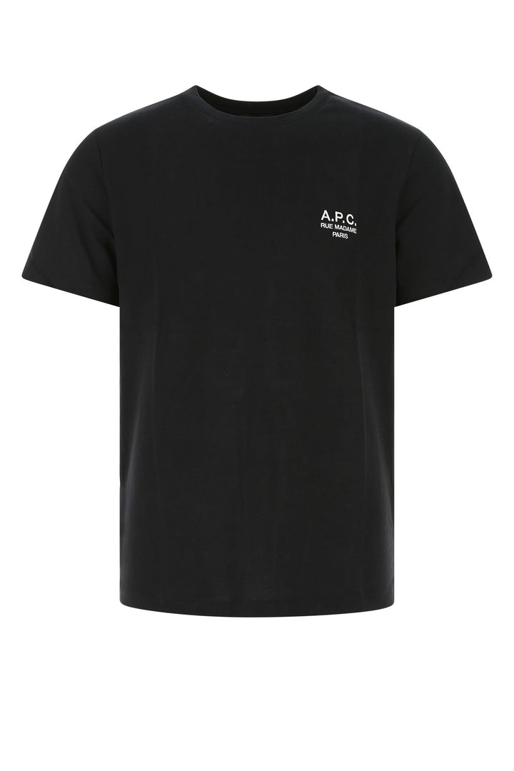 Black cotton t-shirt