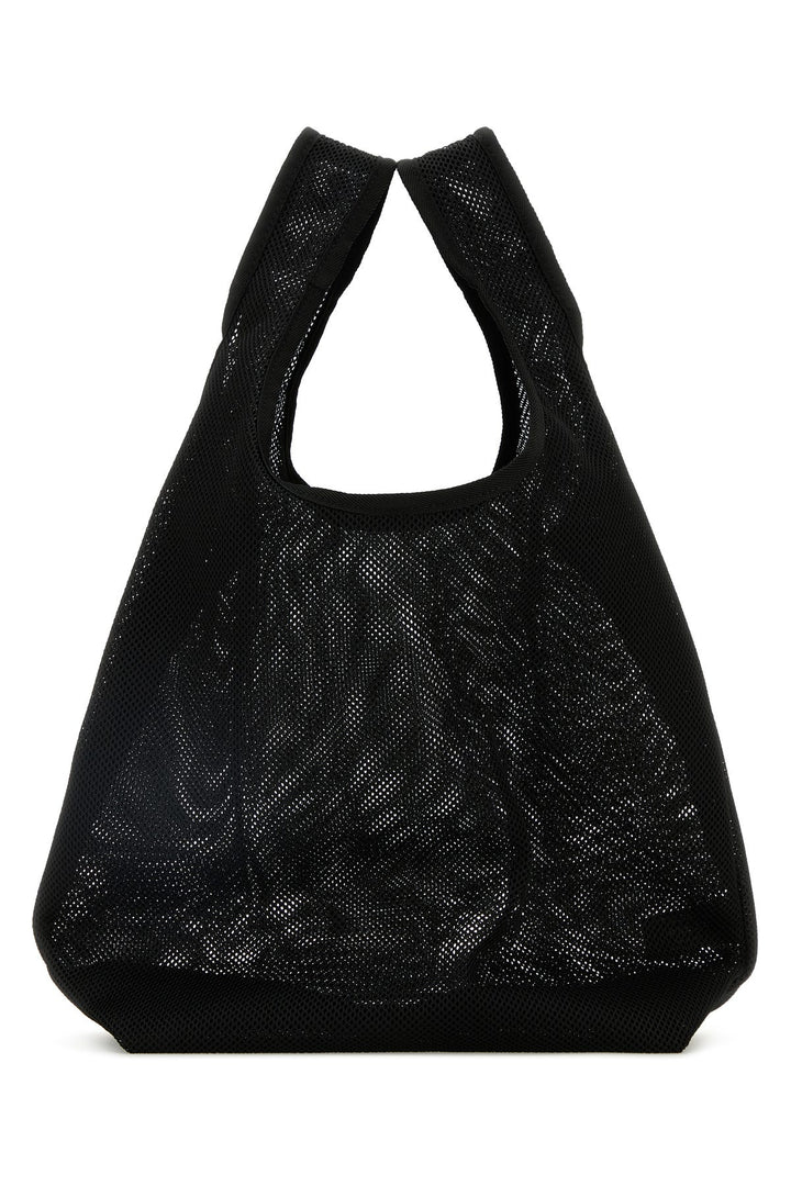 Black mesh Rebound shopping bag