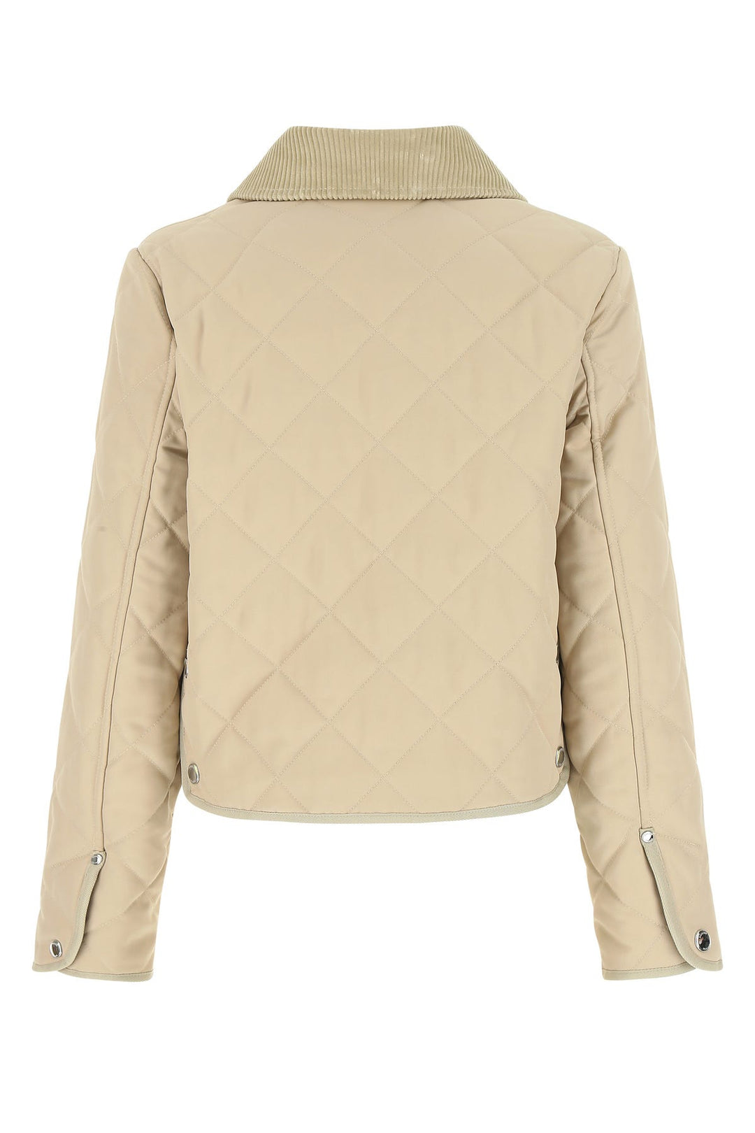 Beige polyester jacket