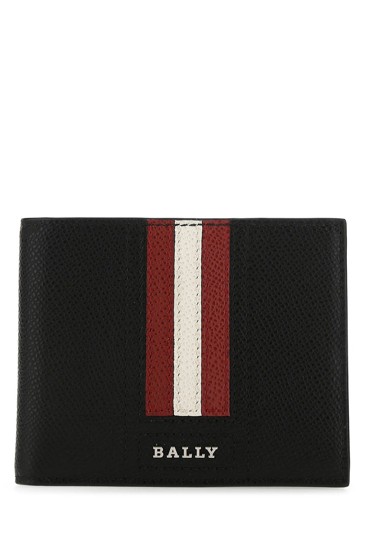 Black leather wallet