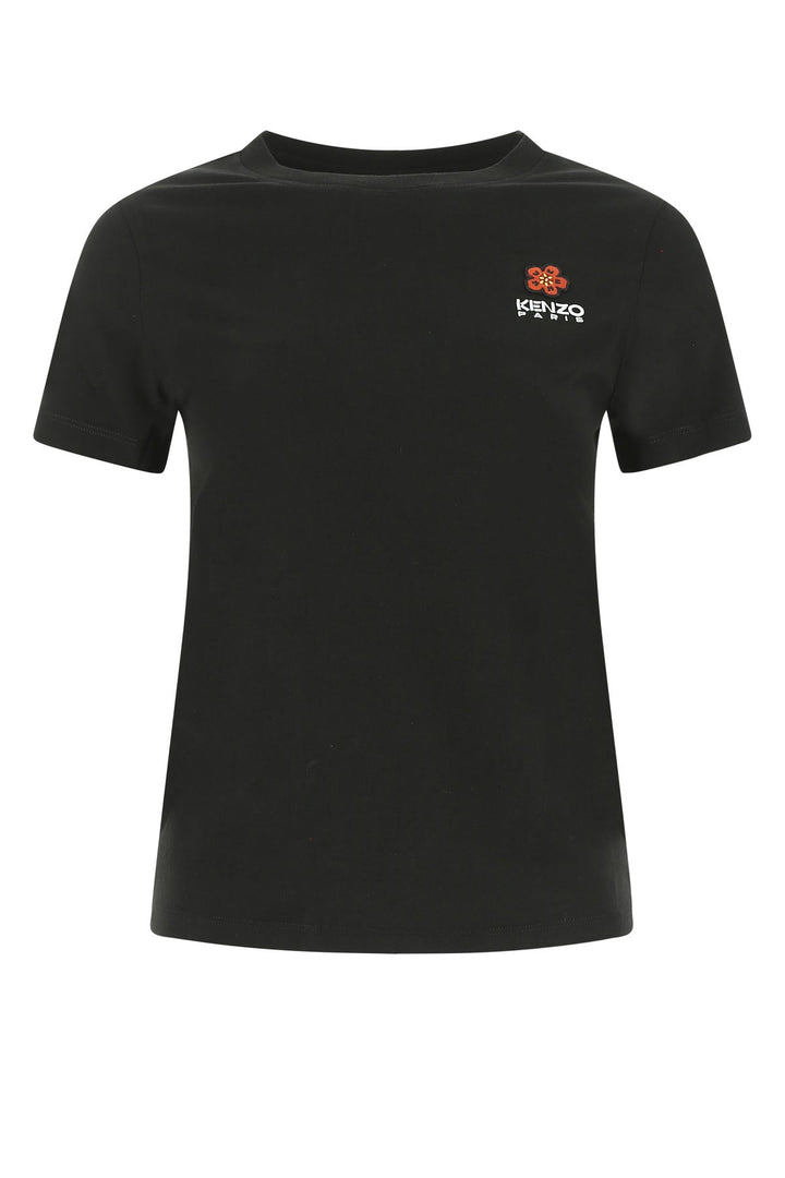 Black cotton t-shirt