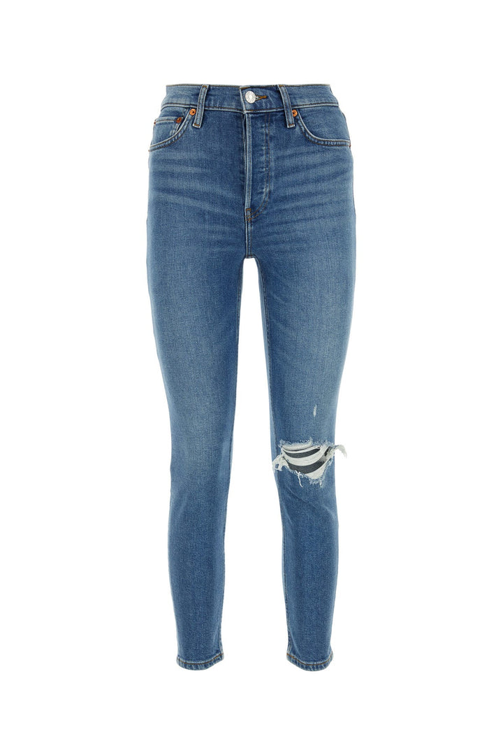 Stretch denim jeans