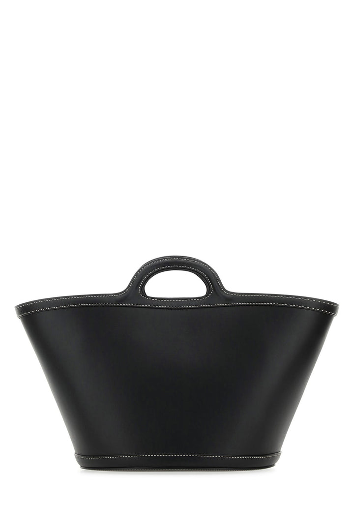 Black leather small Tropicalia handbag