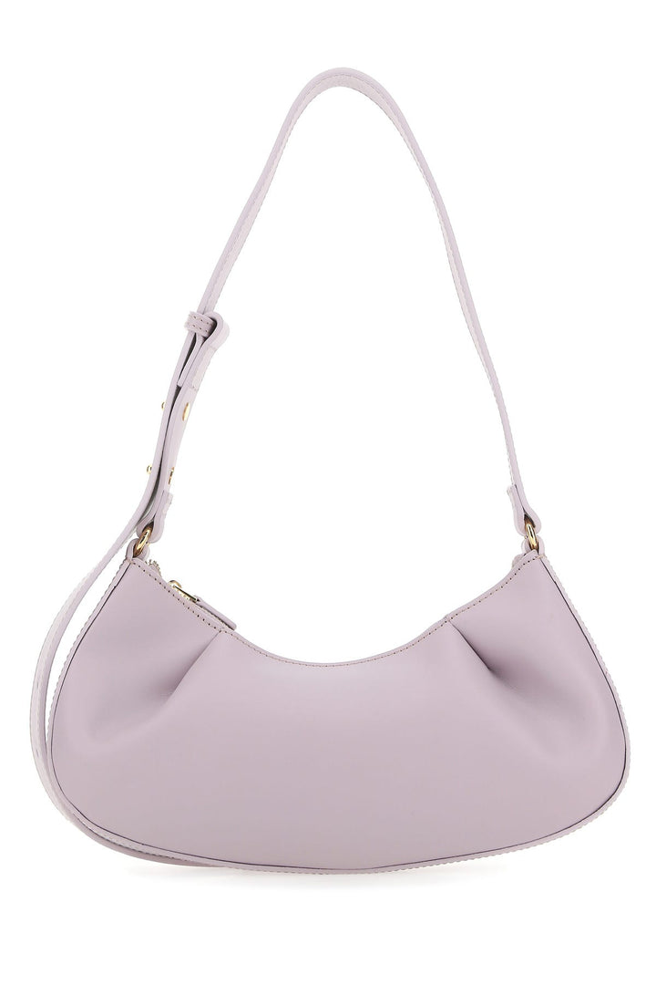 Lilac leather Dimple Moon shoulder bag